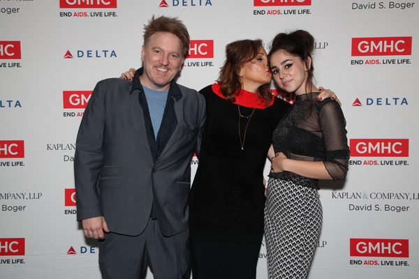 Dan Finnerty, Kathy Najimy and Samia Finnerty Photo