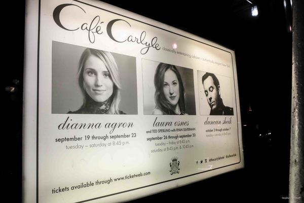 Photo Coverage: Dianna Agron Makes Cafe' Carlyle Debut 