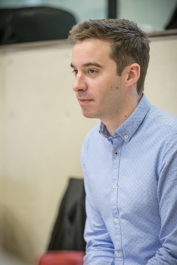 Photo Flash: In Rehearsals for LABOUR OF LOVE, Starring Martin Freeman and Tamsin Greig Image