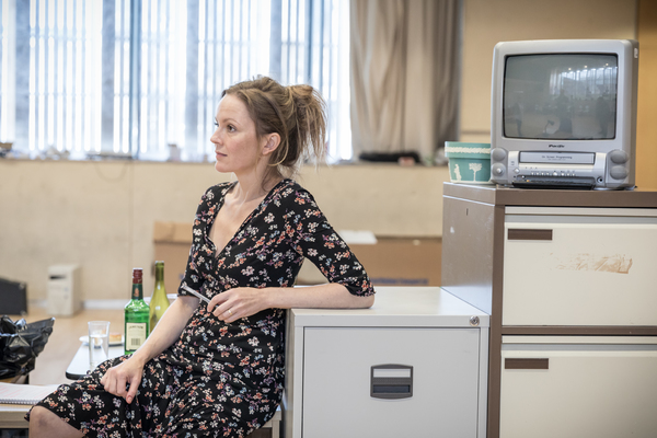Photo Flash: In Rehearsals for LABOUR OF LOVE, Starring Martin Freeman and Tamsin Greig Image