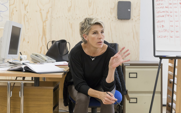 Photo Flash: In Rehearsals for LABOUR OF LOVE, Starring Martin Freeman and Tamsin Greig Image