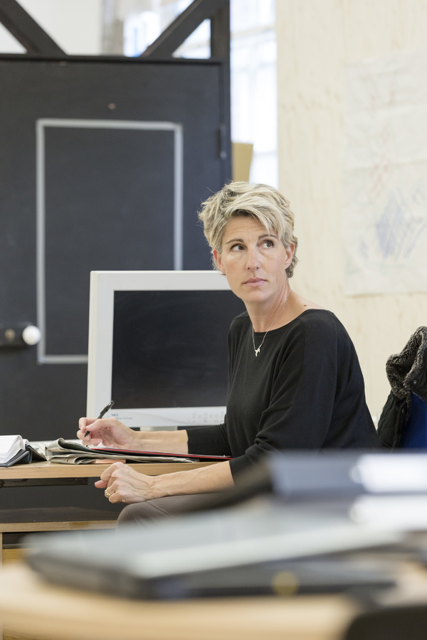 Photo Flash: In Rehearsals for LABOUR OF LOVE, Starring Martin Freeman and Tamsin Greig Image