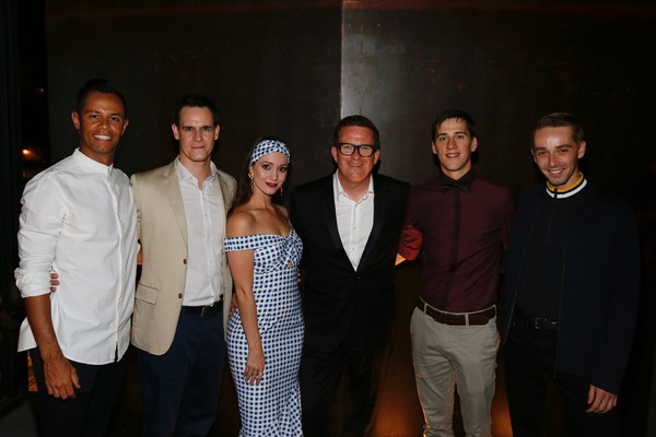 Glenn Graham, Sam Archer,  Ashley Shaw, Matthew Bourne and Dominic North and Liam Mow Photo