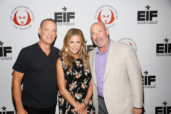 Tom Hanks, Rita Wilson and Tomas Dunbar Photo