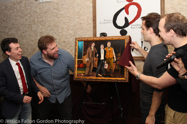 Photo Coverage: THE PLAY THE GOES WRONG Unveils a Portrait So Right at Tony's DiNapoli Image