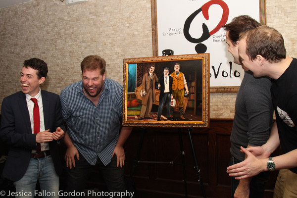 Photo Coverage: THE PLAY THE GOES WRONG Unveils a Portrait So Right at Tony's DiNapoli Image