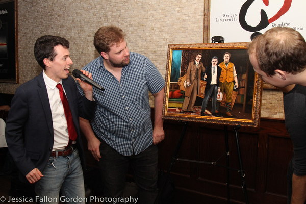 Photo Coverage: THE PLAY THE GOES WRONG Unveils a Portrait So Right at Tony's DiNapoli Image