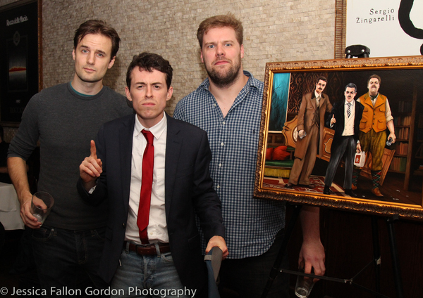 Photo Coverage: THE PLAY THE GOES WRONG Unveils a Portrait So Right at Tony's DiNapoli Image