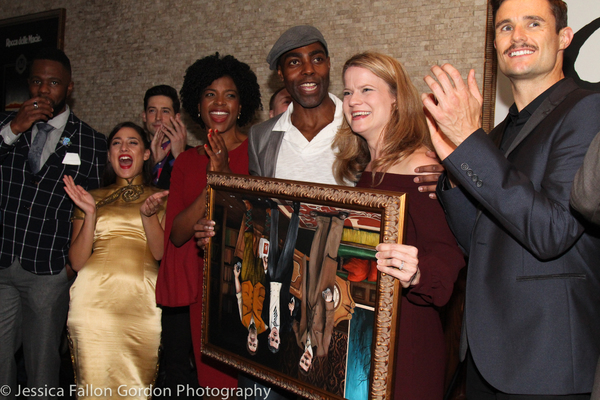 Photo Coverage: THE PLAY THE GOES WRONG Unveils a Portrait So Right at Tony's DiNapoli Image