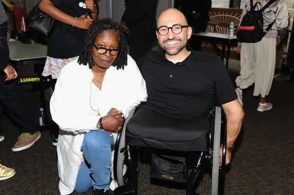 Whoopi Goldberg and Spencer West  Photo