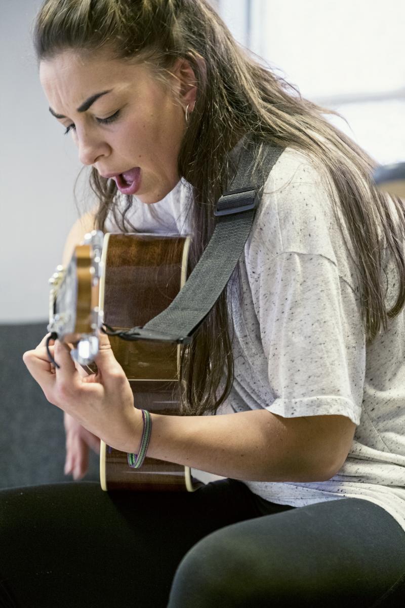 Photo Flash: Inside Rehearsal for HAIR's Immersive 50th Anniversary Production at The Vaults Image