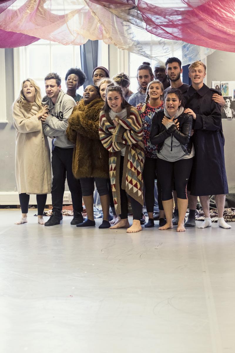 Photo Flash: Inside Rehearsal for HAIR's Immersive 50th Anniversary Production at The Vaults Image