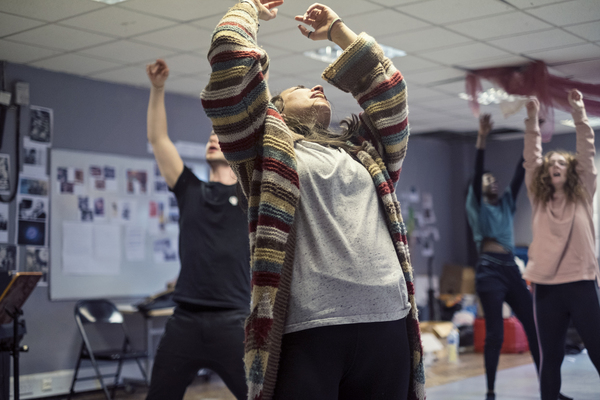 Photo Flash: Inside Rehearsal for HAIR's Immersive 50th Anniversary Production at The Vaults Image