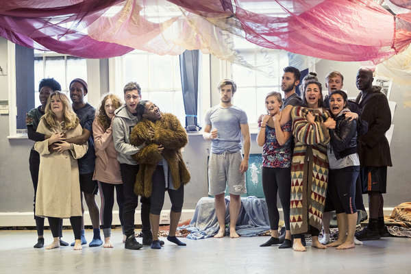 Photo Flash: Inside Rehearsal for HAIR's Immersive 50th Anniversary Production at The Vaults Image