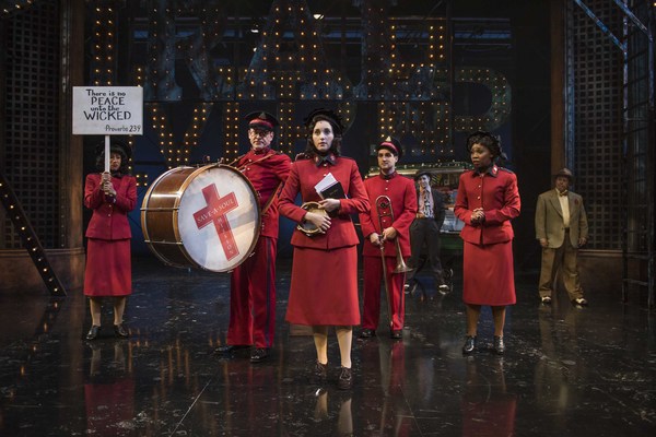 BWW Photo Exclusive: First Look at Nicholas Rodriguez, Emma Rose Brooks, Kelley Faulkner and Richard R. Henry in GUYS AND DOLLS at Milwaukee Rep Image