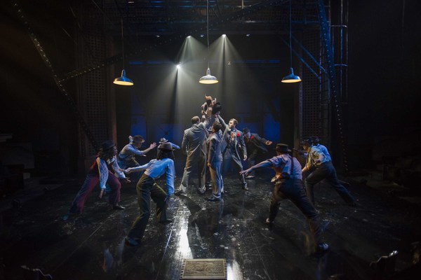 BWW Photo Exclusive: First Look at Nicholas Rodriguez, Emma Rose Brooks, Kelley Faulkner and Richard R. Henry in GUYS AND DOLLS at Milwaukee Rep Image