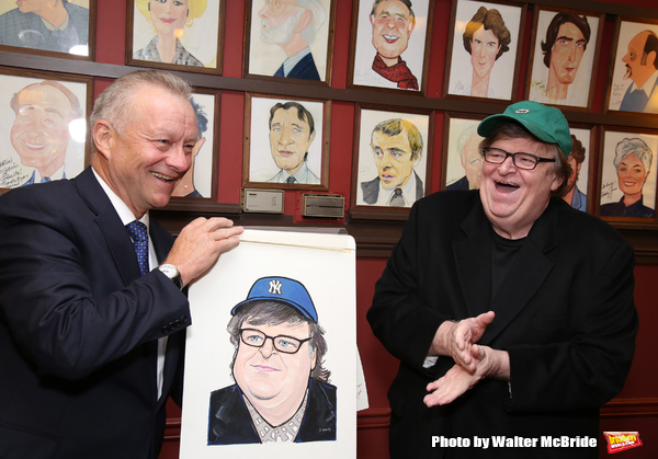Max Klimavicius and Michael Moore Photo