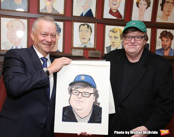 Max Klimavicius and Michael Moore Photo
