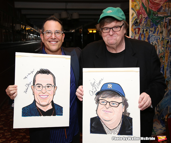 Michael Mayer and Michael Moore Photo