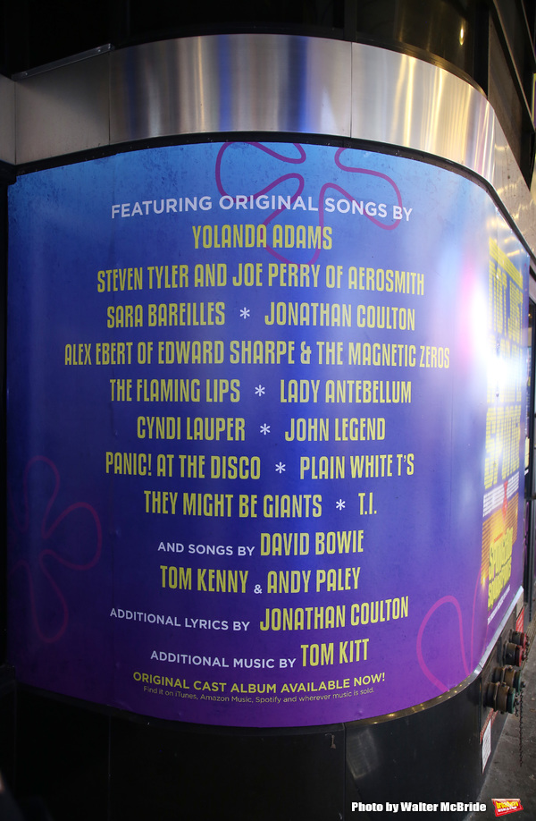 Up on the Marquee: SPONGEBOB SQUAREPANTS Image