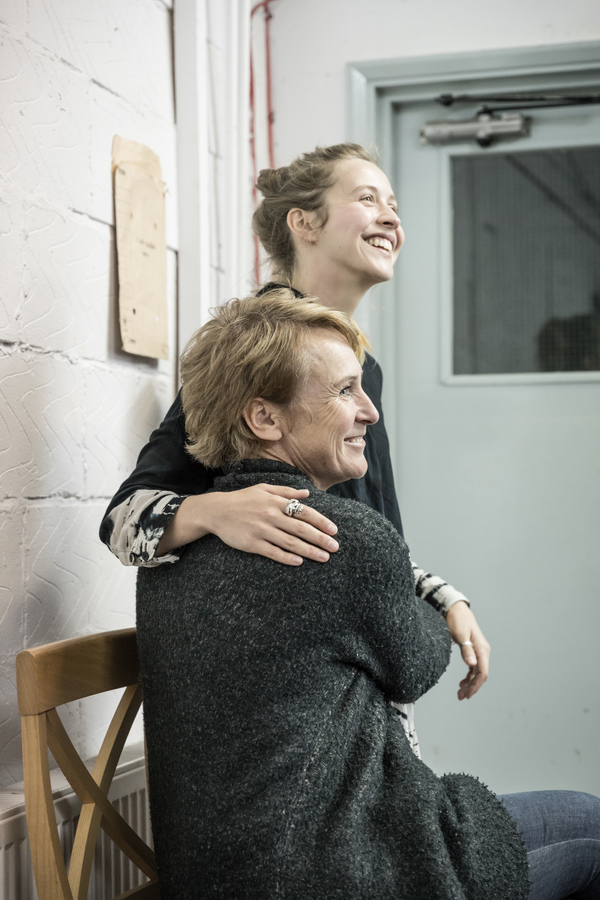 Photo Flash: Inside Rehearsal with Victoria Hamilton and More for ALBION at the Almeida Image