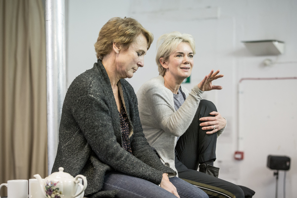 Photo Flash: Inside Rehearsal with Victoria Hamilton and More for ALBION at the Almeida Image