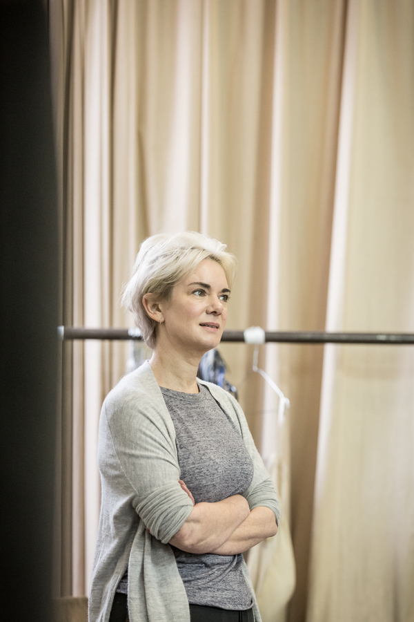 Photo Flash: Inside Rehearsal with Victoria Hamilton and More for ALBION at the Almeida Image
