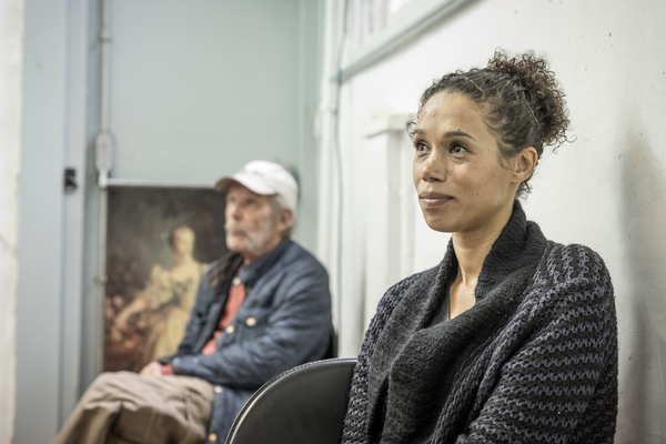 Photo Flash: Inside Rehearsal with Victoria Hamilton and More for ALBION at the Almeida Image