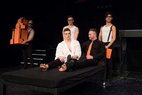 Photo Flash: First Look at Jonno Davies, Matt Doyle and More in A CLOCKWORK ORANGE Off-Broadway Image