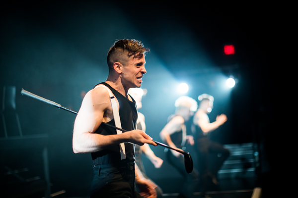 Photo Flash: First Look at Jonno Davies, Matt Doyle and More in A CLOCKWORK ORANGE Off-Broadway Image