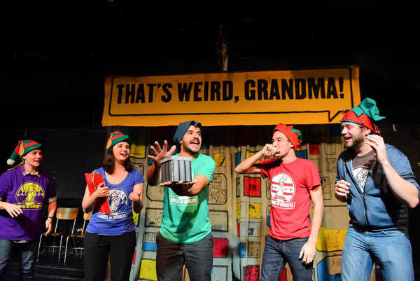 Photo Flash: Barrel of Monkeys presents THAT'S WEIRD, GRANDMA: Holiday Stories Image