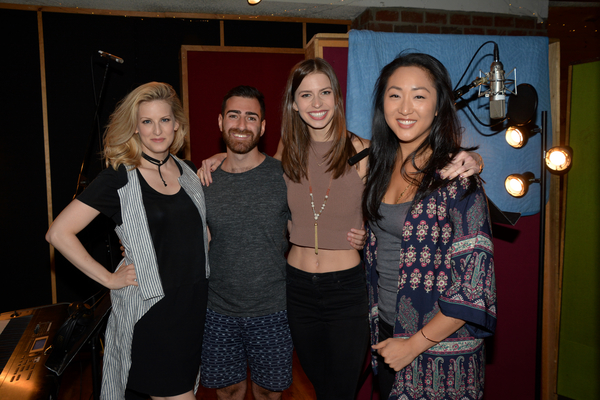 Angel Reda, Ross Baum (Arranger), Mary Claire King and Stephanie Jae Park Photo