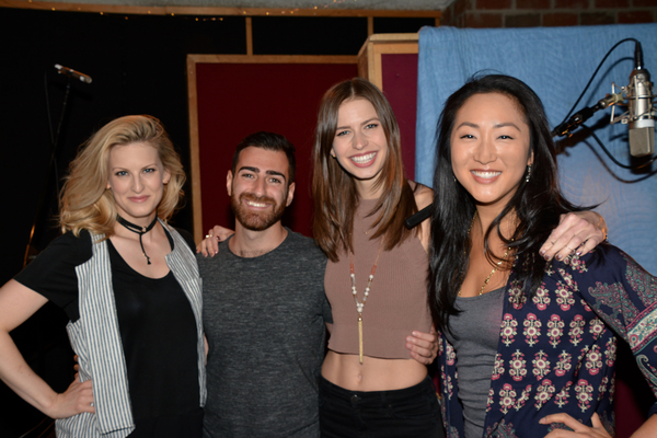 Angel Reda, Ross Baum (Arranger), Mary Claire King and Stephanie Jae Park Photo