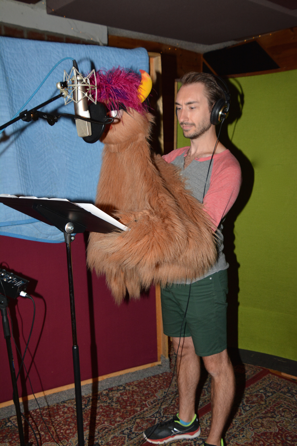 Trekkie Monster and Jason Jacoby Photo