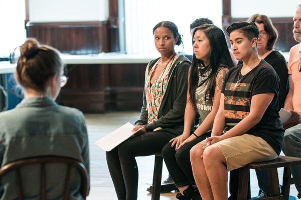 Photo Flash: In Rehearsal with Steppenwolf for Young Adults: THE CRUCIBLE Image