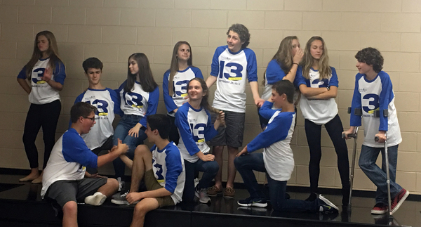 Photo Flash: TRAA Gives a First Look at 13 THE MUSICAL Image