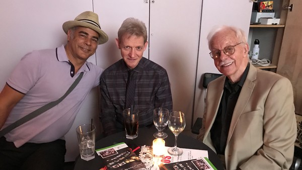Rene Calvo, Paul Batchelor and Bill Solly Photo