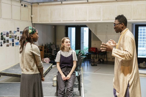 Photo Flash: In Rehearsals for THE LADY FROM THE SEA at the Donmar Warehouse Image