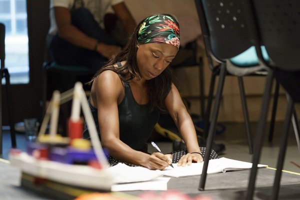 Photo Flash: In Rehearsals for THE LADY FROM THE SEA at the Donmar Warehouse Image