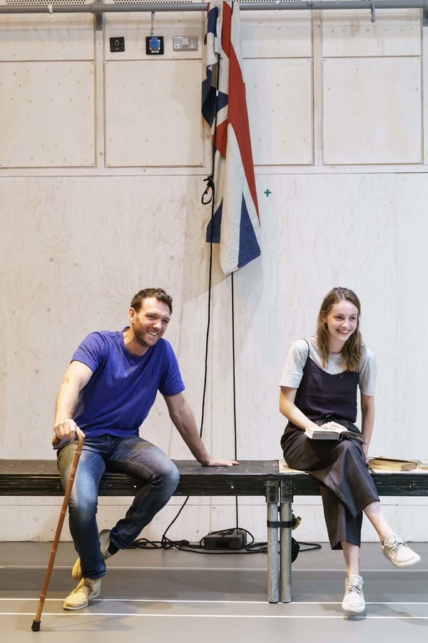 Photo Flash: In Rehearsals for THE LADY FROM THE SEA at the Donmar Warehouse Image