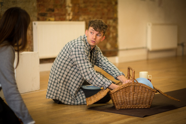 Photo Flash: In Rehearsals for IN EVENT OF MOONE DISASTER at Theatre503 Image