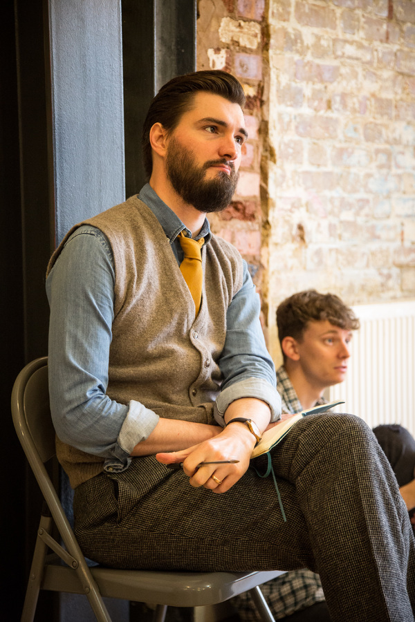 Photo Flash: In Rehearsals for IN EVENT OF MOONE DISASTER at Theatre503 Image