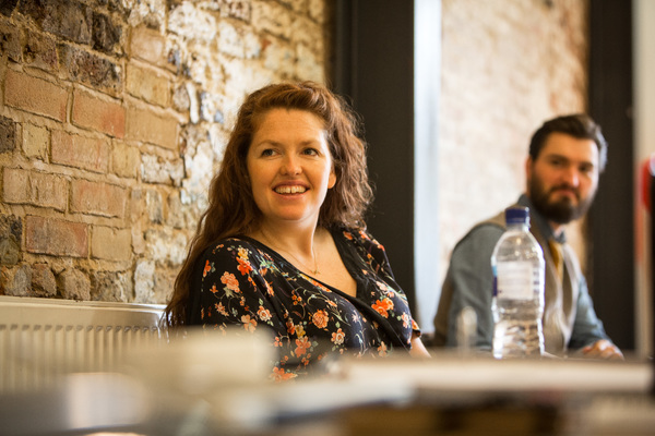 Photo Flash: In Rehearsals for IN EVENT OF MOONE DISASTER at Theatre503 Image