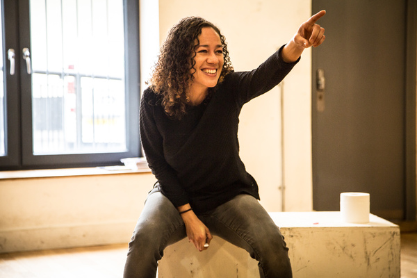 Photo Flash: In Rehearsals for IN EVENT OF MOONE DISASTER at Theatre503 Image