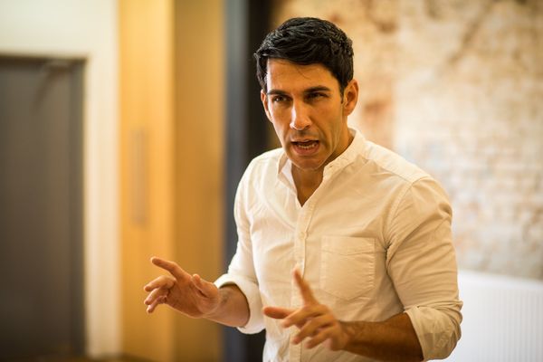 Photo Flash: In Rehearsals for IN EVENT OF MOONE DISASTER at Theatre503 Image