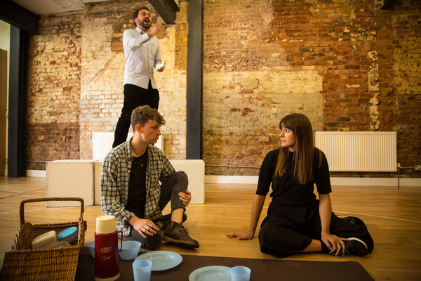Photo Flash: In Rehearsals for IN EVENT OF MOONE DISASTER at Theatre503 Image