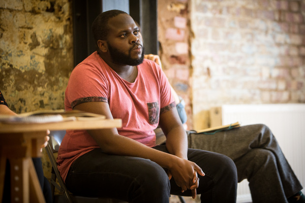 Photo Flash: In Rehearsals for IN EVENT OF MOONE DISASTER at Theatre503 Image