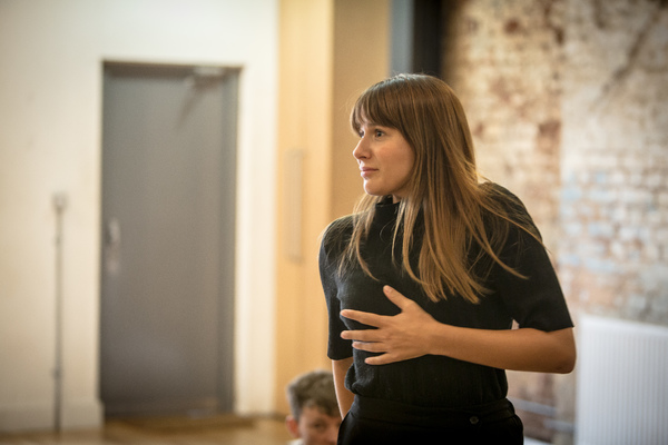 Photo Flash: In Rehearsals for IN EVENT OF MOONE DISASTER at Theatre503 