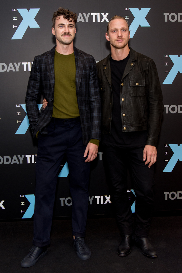 Photo Flash: Aaron Tveit, Laura Osnes and More Celebrate TodayTix's New 'The X Magazine' Image