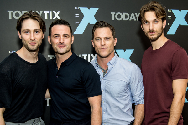 Photo Flash: Aaron Tveit, Laura Osnes and More Celebrate TodayTix's New 'The X Magazine' Image